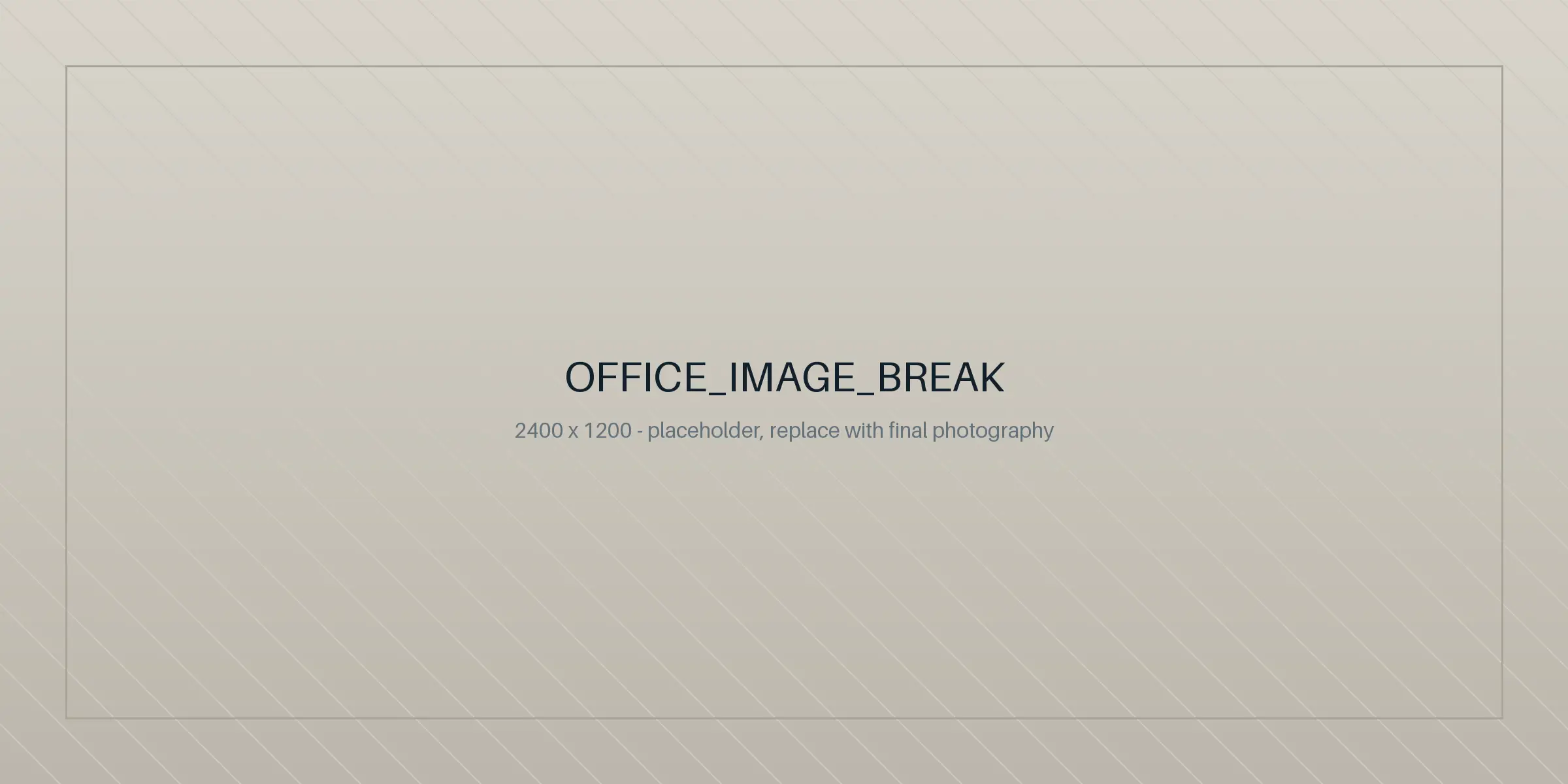 Labelled office crates staged for an evening move